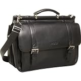 Kenneth Cole Reaction Business and Luggage 6-1/2 Double Gusset Full Grain Cowhide Leather Dowel Rod Portfolio