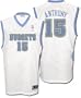 Carmelo Anthony White Reebok NBA Replica Denver Nuggets Jersey