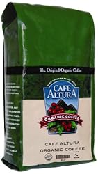 Cafe Altura Organic Coffee, Sumatran Dark Roast, Whole Bean, 32-Ounce Bag