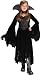 Morris Costumes Velvet Vamp Child Small Full Drop Sleeves Brocade-Look Bodice Matching Collar