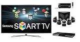Yamaha RX-A1010BL AV Receiver (Black) and Samsung UN55D8000 55-Inch 1080p 240Hz 3D LED HDTV and Samsung BD-D5500 3D Blu-ray Disc Player and Mirage MX 5.1 Home Theater System