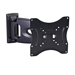 eSmart Germany TV Wandhalterung LCD / PLASMA TV | 38-94 cm (15-37 Zoll) | VESA 50x50 bis 200x200 | Neigbar | Schwenkbar | Schwarz | Montagel�cher am TV max. 200 x 200 mm (Breite x H�he)
