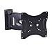 eSmart Germany TV Wandhalterung LCD / PLASMA TV | 38-94 cm (15-37 Zoll) | VESA 50x50 bis 200x200 | Neigbar | Schwenkbar | Schwarz | Montagel�cher am TV max. 200 x 200 mm (Breite x H�he)