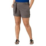 Women's Plus Size Mossimo Black: Belted Shorts - Wet Concrete