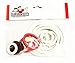 Game Room Guys Gottlieb High Hand Pinball White Rubber Ring Kit