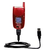 Classic Straight USB Cable for the Sanyo PM-8200 with Power Hot Sync and Charge capabilities - Gomadic Brand w/ TipExchange Technology