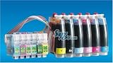 Continuous Ink System CIS CISS For EPSON R260 R280 R380 RX580 RX595 RX680 77 78 Inkjet Printers