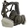 3M Low-Maintenance Full Face Piece Organic Vapor, P95 Respirator Assembly, Medium