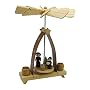 2 mal kleine Weihnachtspyramide handgeschnitzt Ker&hellip von Kr�ger