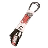 On A Mission 8.0' Regular Surfboard Leash - Assorted