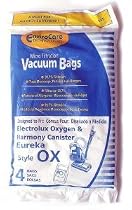 Electrolux Harmony/Oxygen Canister Micro-Filtration Vacuum bags - 4 Pack (Designed to fit Eureka Style* OX and
Electrolux* Style S)