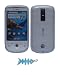 Clear Soft Gel Silicone Skin Case Cover For HTC G2 Google My Touch 3G + Light Blue Fishbone Style Keychain