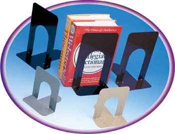 BOOKENDS 1 PAIR 9IN HEIGHT BROWN