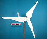 GudCraft 900W 900 Watt 24 Volt Wind Turbine Residential Wind Generator