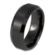 Black Ceramic Ring (8.0mm) - Sizes 8 - 13