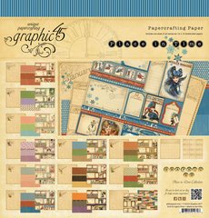 Graphic 45 Place in Time Pad, 12 by 12-Inch