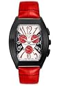 Men's Jumbo Chronograph Red Leather