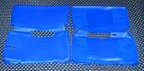 DARK BLUE Silicone Skin Case for Nintendo DS Lite / NDSL / DSL + LCD TOP / BOTTOM Screen Protector sticker
