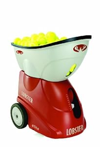 Lobster Sports EL02 Elite 2 Portable Tennis Ball Machine (21x14x20-Inch)