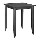 41DUY58Z3PL. SL160  Bedford Square Bistro Table with 2 Stools   Black