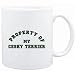 Mug White " PROPERTY OF MY Cesky Terrier " Dogs
