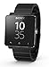 Sony Universal SmartWatch 2 SW2 with Bluetooth One Touch NFC for Smartphones with Android 4.0 - Black Metal Band