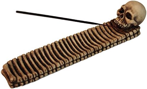 Skull & Bones Skeleton Incense Burner/Holder - Halloween Decoration