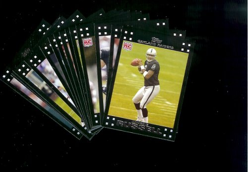 2007 Topps Oakland Raiders Complete Team Set (15 Cards)