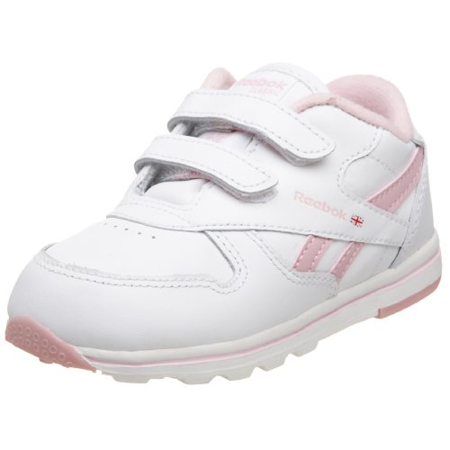 Reebok Versa Classic Leather Wide KC Running Shoe (Infant Toddler)