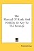 Book The Manual Of Rank And Nobility Or Key To The Peerage