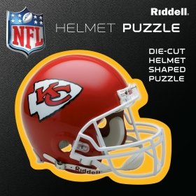 Kansas City Chiefs Team Helmet Puzzle