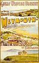 Weymouth (A) - Mini Metal Wall Sign