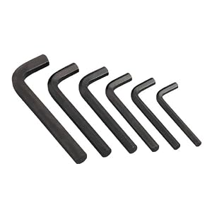 Jumbo Allen Wrench Hex Key Set 6pc Sae