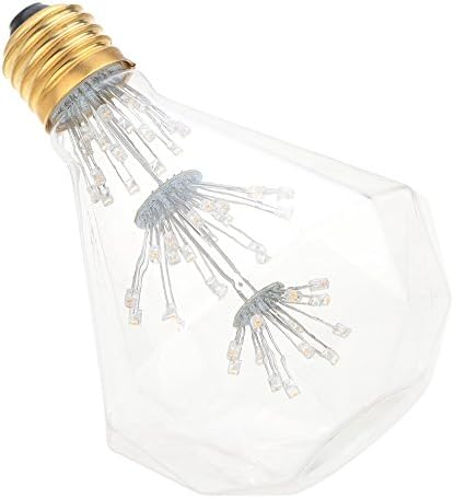 Fund Globe LED Bulb G95 3w E27 Base Screw Vintage Filament Edison Bulb Light Decorative LED Starry Light Bulb Warm White