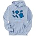Hoodie Mens Silver Gray MADE IN AMERICA FROM Filipino PARTS Countries XX-Large
