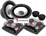 Diamond D6 D651 - Car speaker - 80 Watt - 2-way - component