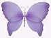 10 impiccagione di nailon di Farfalla Viola Di cristallo soffittando la decorazione d'arredamento di matrimonio di camera di camera dei bambini di bimbo di parete