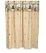 Wildlife BEAR moose SHOWER Curtain elk LODGE decor NEW