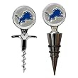 Detroit Lions NFL Cork Screw and Wine Bottle Topper Set