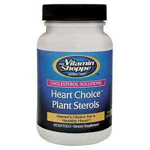 Vitamin Shoppe – Heart Choice Plant Sterols, 60 softgels
