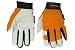 Produkt-Bild: Dunlop 360118 Allzweck Arbeitshandschuh Ziegenleder / Polyester, orange, Gr&ouml;sse L, Kategorie 2 zertifiziert, EN 388/3111