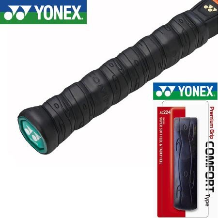 Yonex(ヨネックス) プレミアムグリップコンフォートタイプ ブラック AC224 007