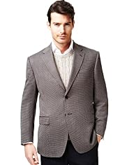 Big & Tall Collezione Wool Rich 2 Button Jacket