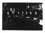 Historic Print (L): [Senate Judiciary Committee around table: Lee S. Overman, George W. Norris, John J. Blai