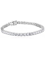 Sterling Silver Swarovski Zirconia Tennis Bracelet