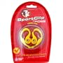 Florida State SportClip Earphones with Wind Up Storage Case for MP3, CD, DVD Players, Yellow