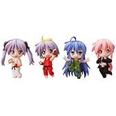 ねんどろいどぷち らき☆すた×ストリートファイターセット (ノンスケールABS&PVC塗装済み可動フィギュア)