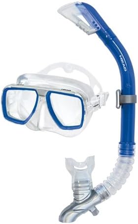 HEAD by Mares Tarpon Mask and Barracuda Dry Snorkel Combo