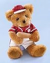 RUSS 12" Beary Special Teddies "Pinch" Baseball Teddy Bear #29903