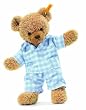 Steiff 237010 - Schlaf Gut B�r 28 cm blau